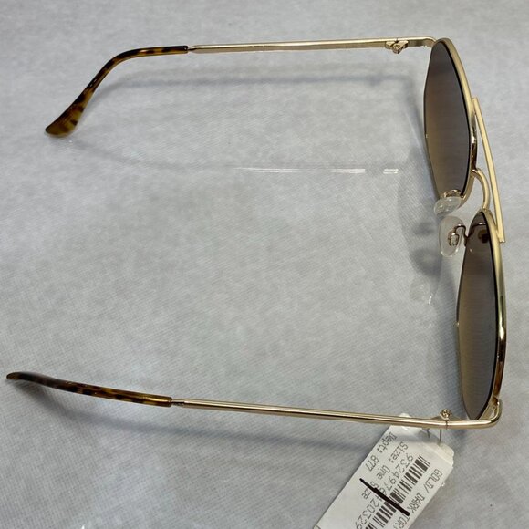 AIRE Corvus Aviator Sunglasses Gold Brown Gradient main image 5